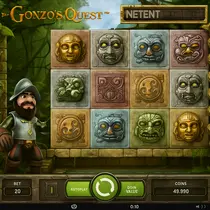 Funbet - Gonzo's Quest Slot Game - NetEnt
